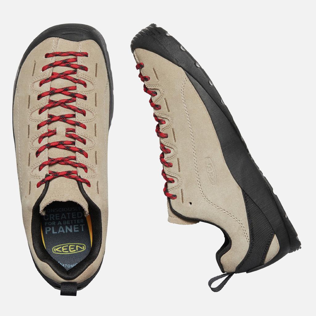 Keen Men's Jasper Suede Trainers - Silver/Mink
