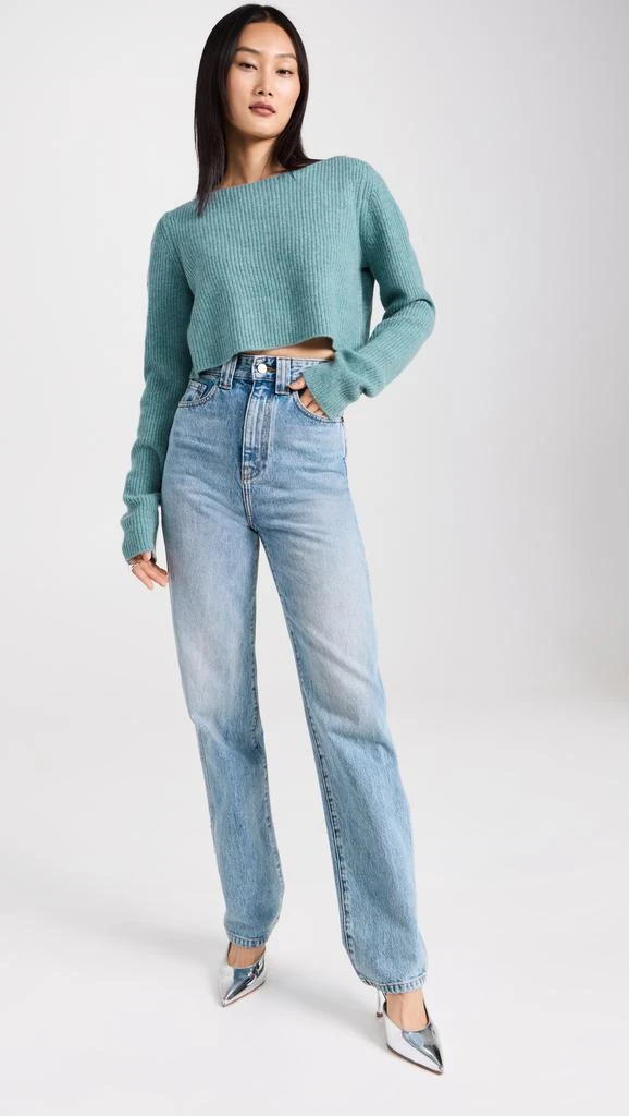 Le Kasha Cannes Cashmere Cropped Sweater 1
