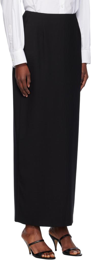 La Collection Black Valeria Maxi Skirt