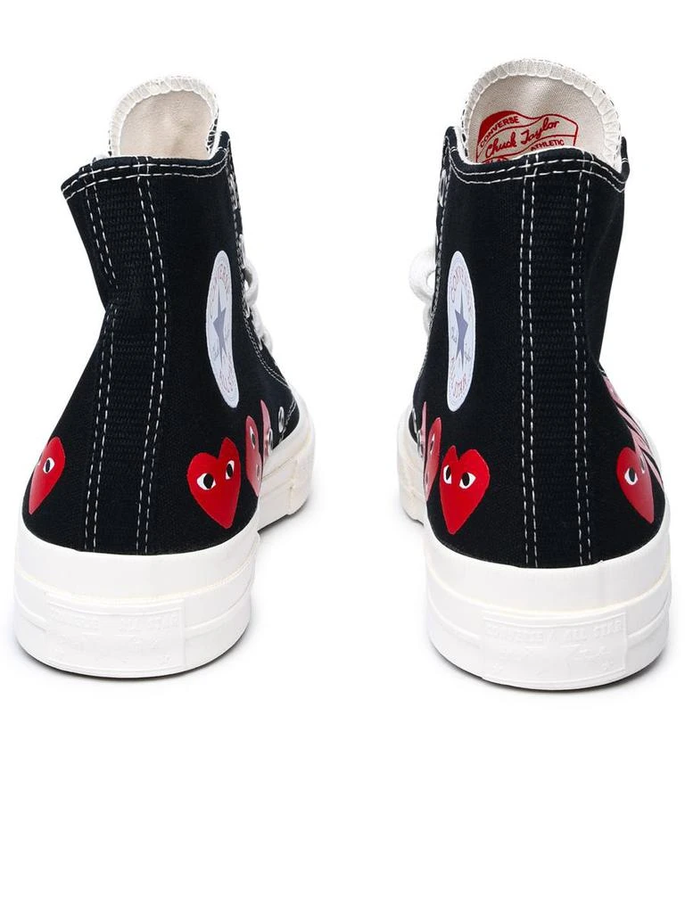 COMME DES GARÇONS PLAY X CONVERSE COMME DES GARÇONS PLAY X CONVERSE MULTI HEART HIGH SNEAKER 4