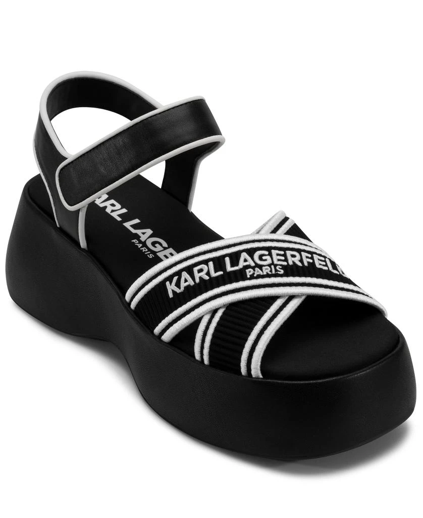 Karl Lagerfeld Paris MEDDI PLATFORM SANDAL 1