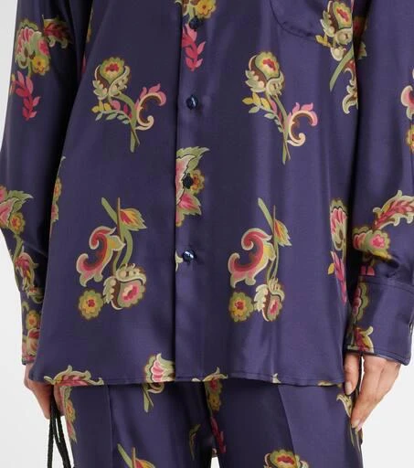 ETRO Printed silk shirt 5