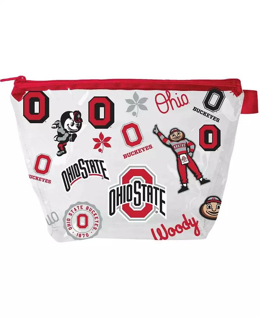 Indigo Falls Women
s Ohio State Buckeyes Medley Cosmetic Purse Pouch