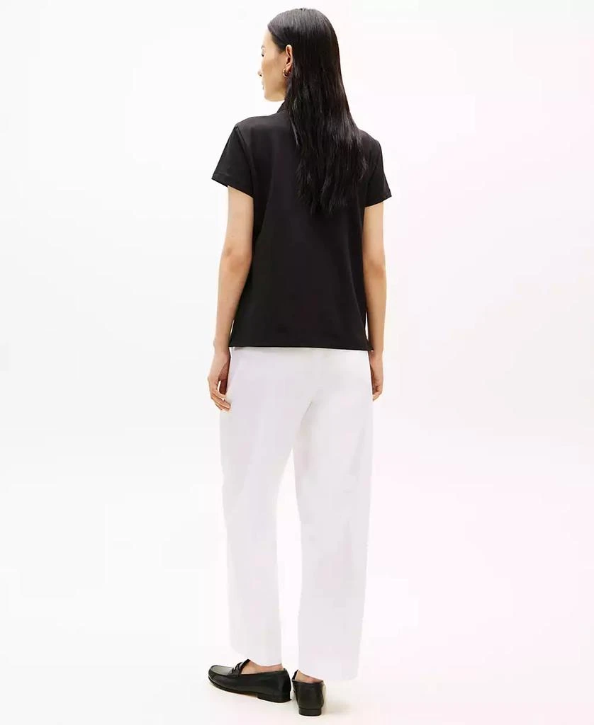 Tommy Hilfiger Women's Classic Pique Short-Sleeve Polo T-Shirt 4