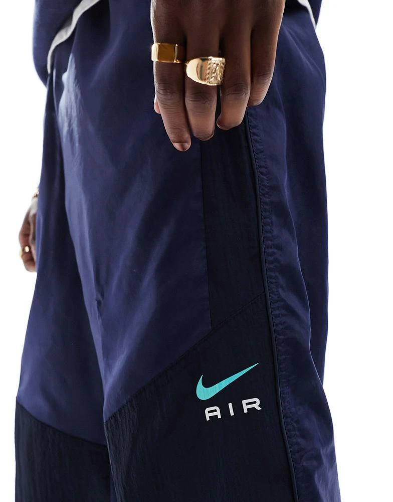 NIKE Nike Air panelled joggers in navy 2