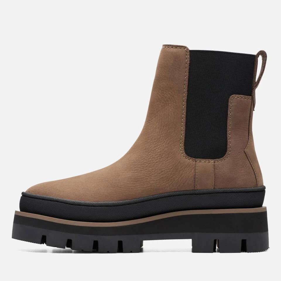 Clarks CLARKS ORIANNA2 TOP CHELSEA LEATHER BOOTS 4