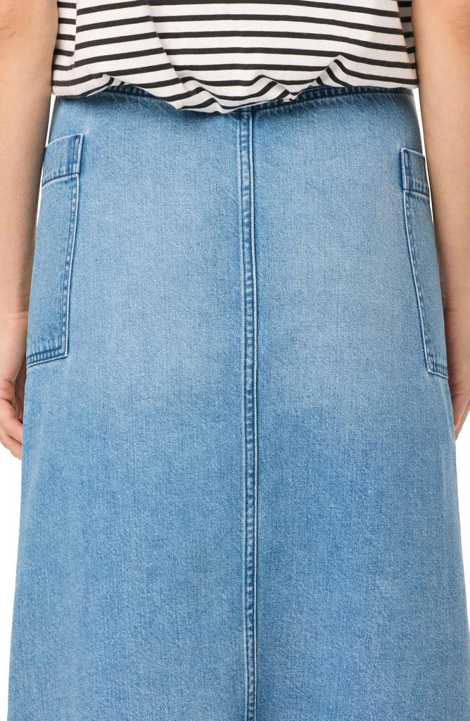 Joe's Cargo Denim Midi Skirt 4