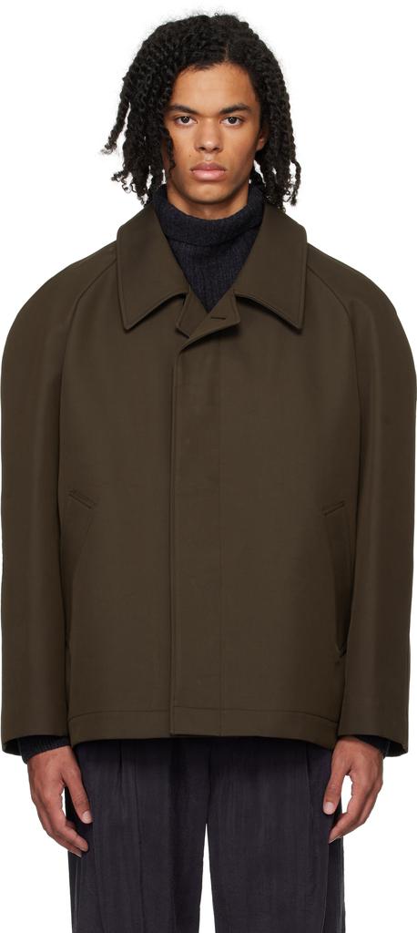 ※マンマーク LEMAIRE ルメール Car Jacket Shop Brown Car Jacket on Sale at BeyondStyle – Get 67% Off Brown