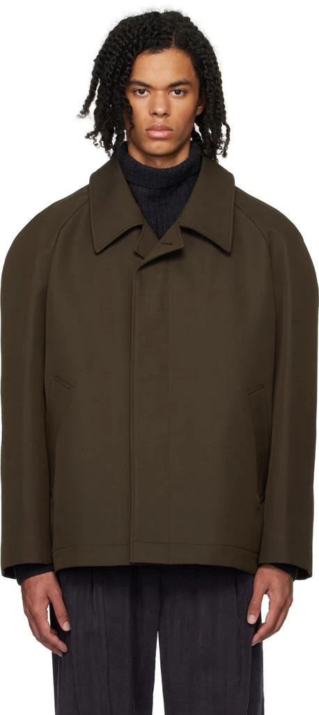 Lemaire Brown Car Jacket 1