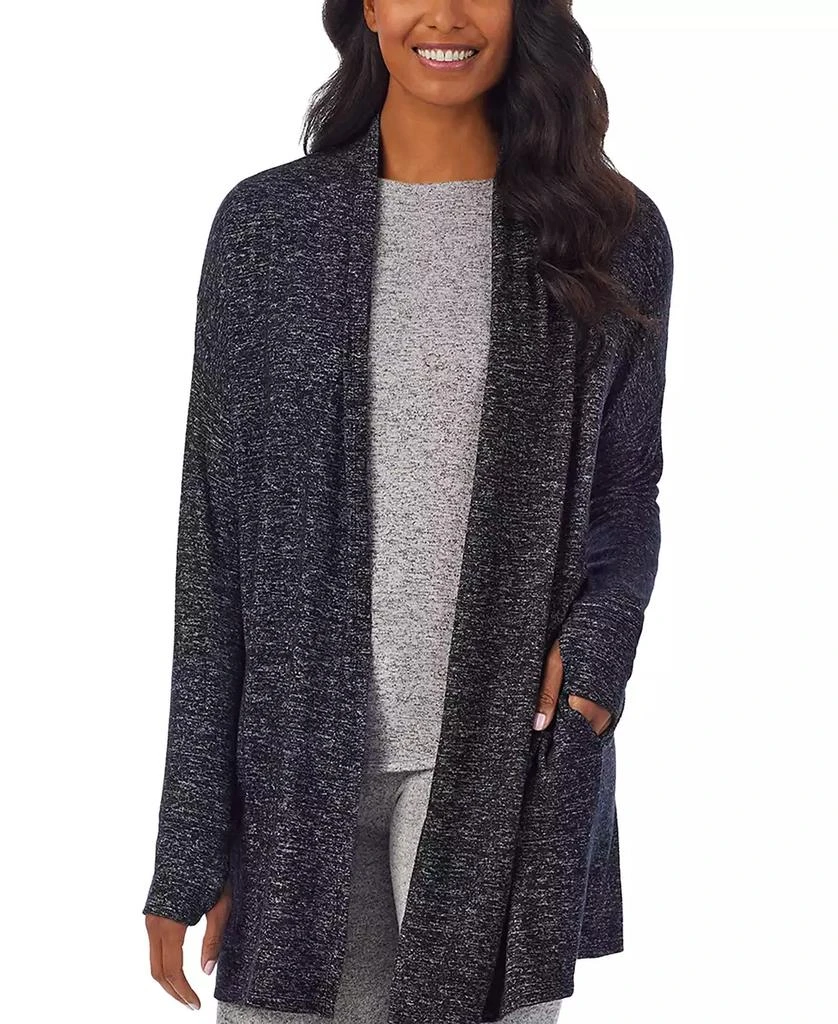 Cuddl Duds Women's SoftKnit Thumbhole-Cuff Wrap 1