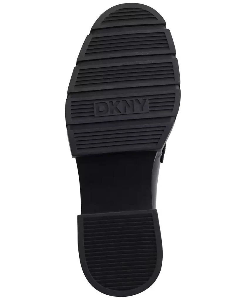 DKNY Women's Texas Heeled Platform Loafers 5