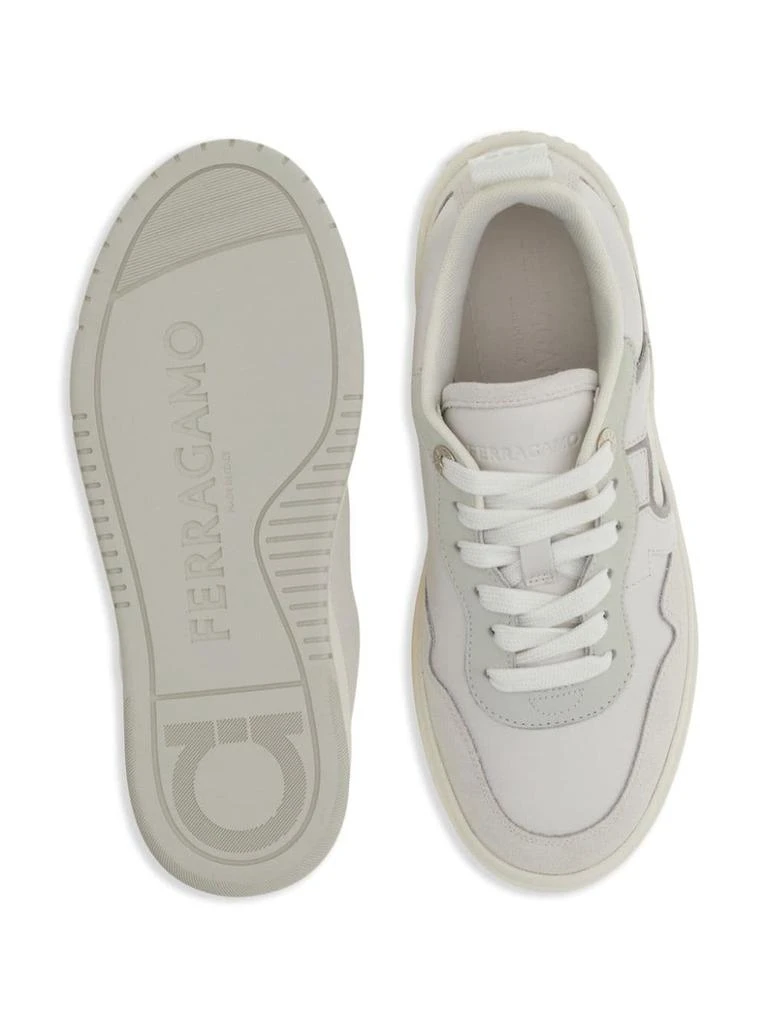 Ferragamo FERRAGAMO - Gancini Leather Sneakers 2