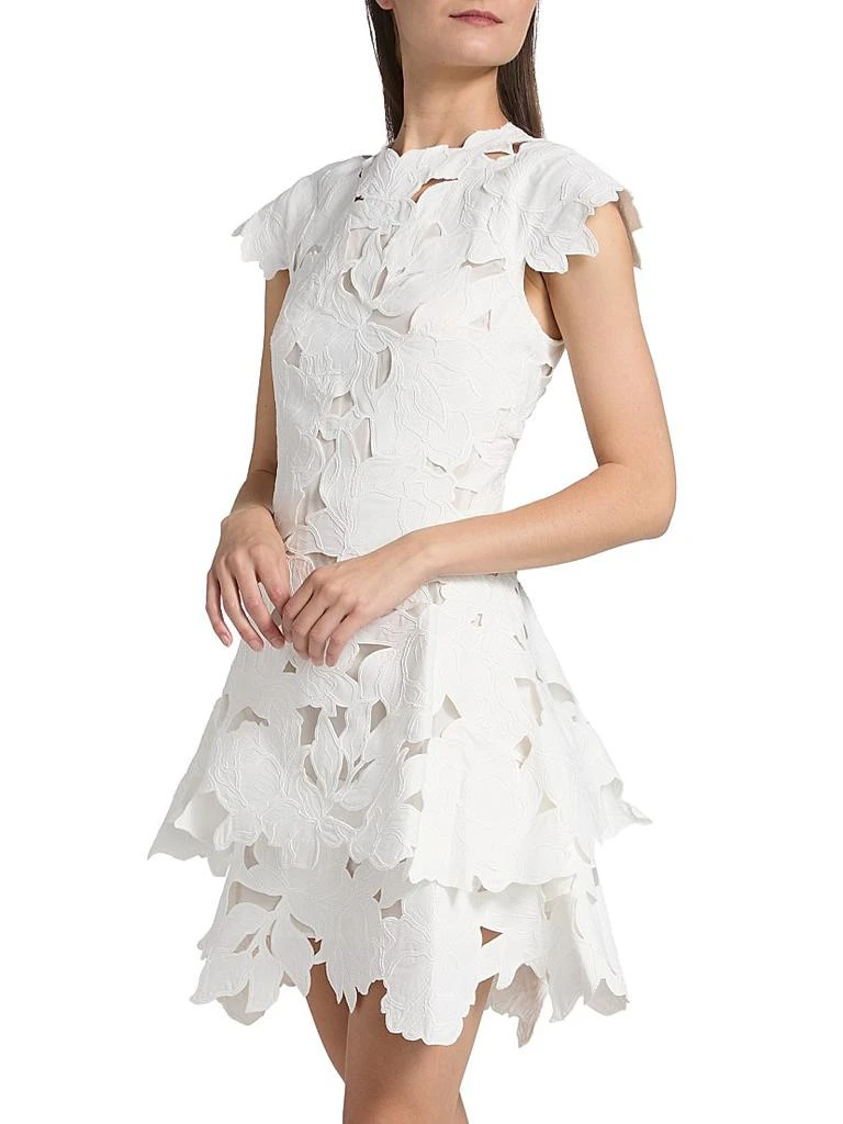 SIMKHAI Holloway Cut-Out Lace Minidress - Dresses & Skirts - Free Shipping  - BeyondStyle