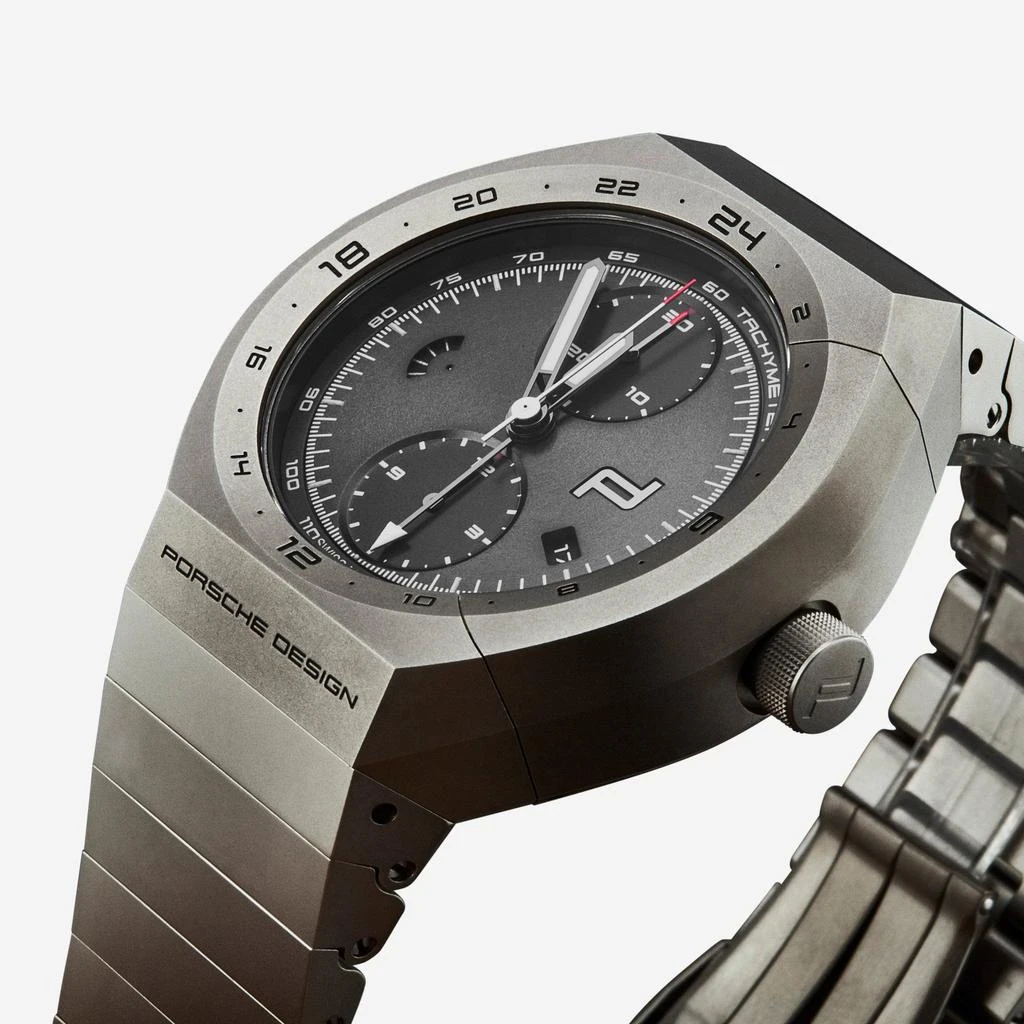 Porsche Design Porsche Monobloc Actuator GMT Chronograph Titanium Men's Automatic Watch 6030.6.02.001.02.5 2