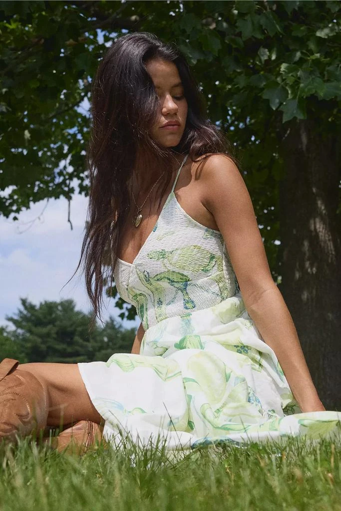 Kimchi Blue Kimchi Blue Renee Smocked Tiered Maxi Dress 3