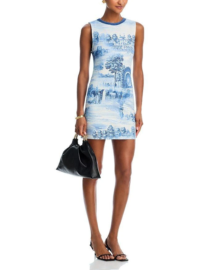 wynell mini dress ALICE + OLIVIA Wynell Embroidered Mini Dress