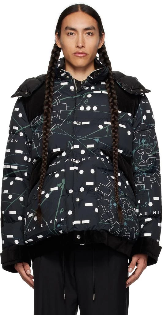Sacai Black Interstellar Jacket 1