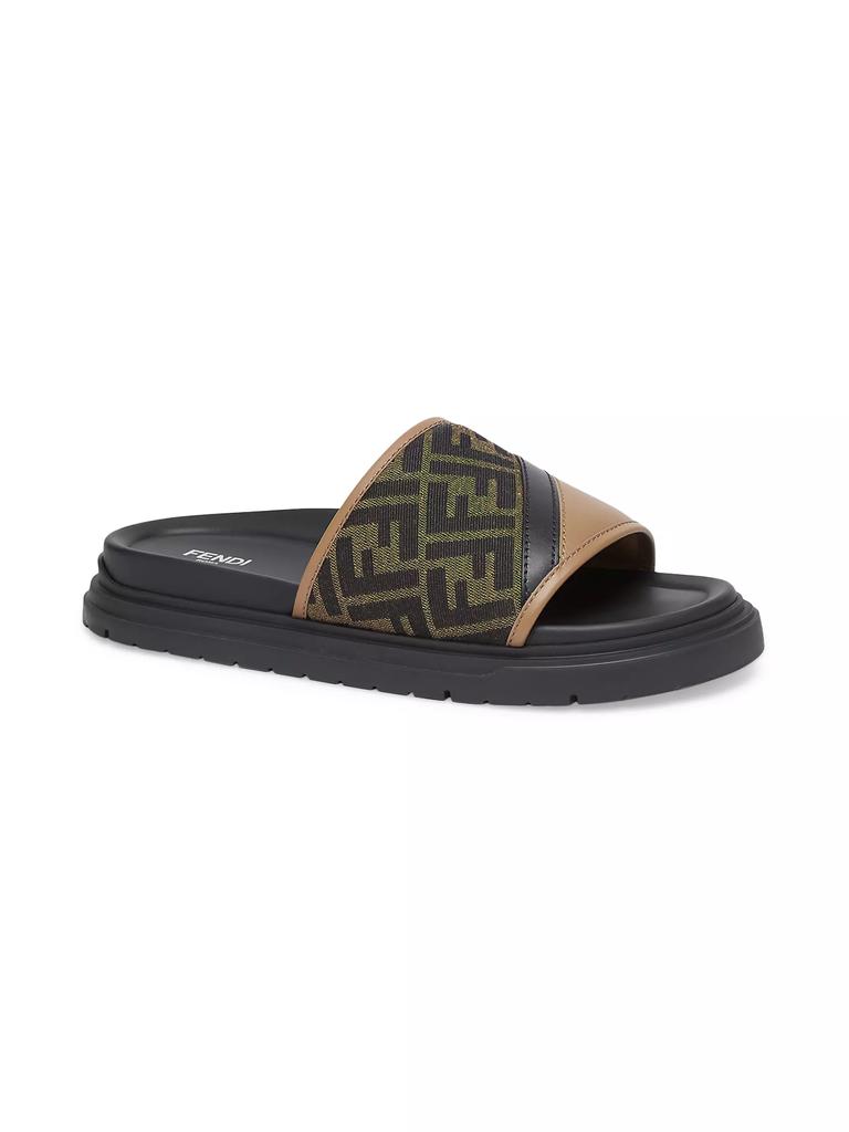 サンダル FENDI Slippers and Clogs Men Fabric Brown/Black Fendi Slippers and Clogs Men Rubber Brown/Mud | B-Exit – B