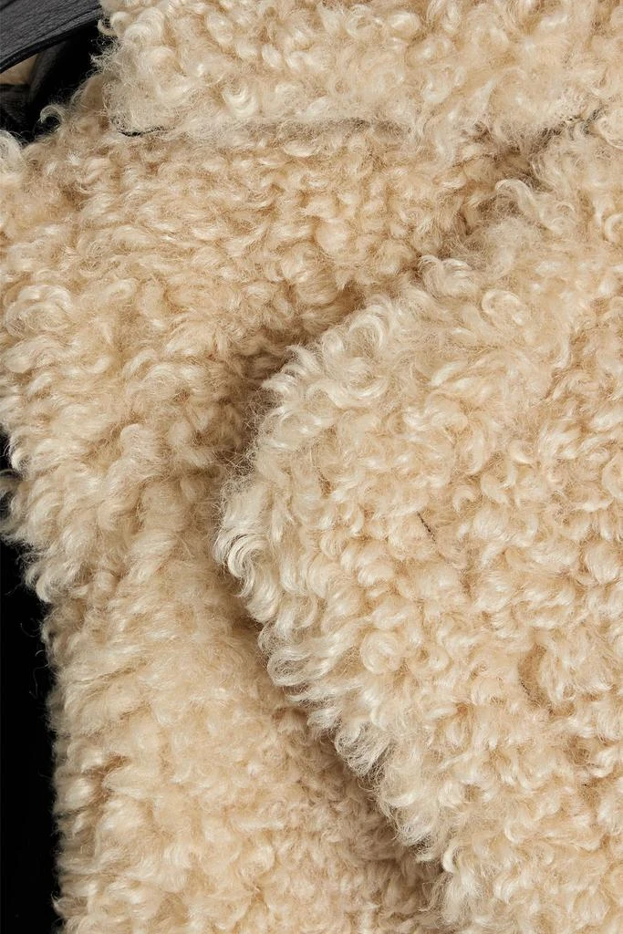 STAND STUDIO Meara faux shearling jacket 4