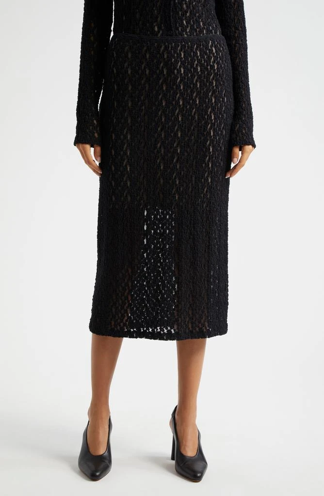 Vince Floral Lace Skirt 1