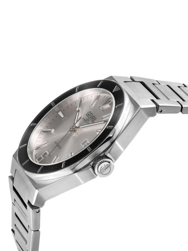 Gevril High Line 43MM Swiss Automatic Stainless Steel Bracelet Watch 2