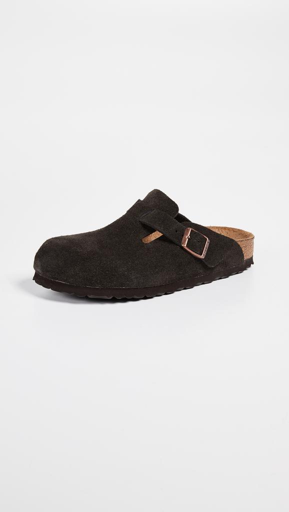 サンダル Birkenstock Ciabatta Boston Sfb Mocha In Suede Birkenstock Ciabatta Boston SFB Mocha in suede | TheDoubleF
