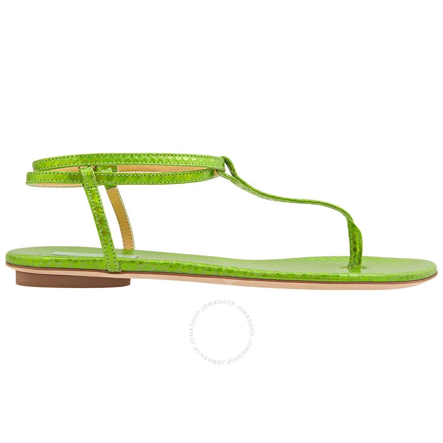 GIANNICO Ladies Kai Flip Flops Leather Flats