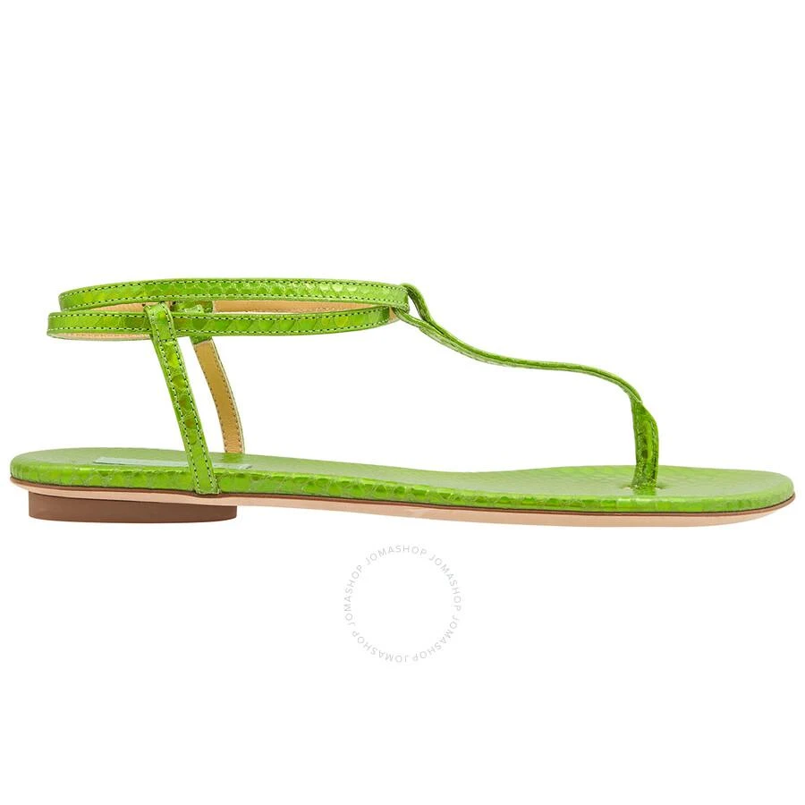 GIANNICO Ladies Kai Flip Flops Leather Flats 1