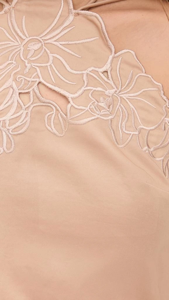 AMUR Bliss Laser Cut Floral Top 5