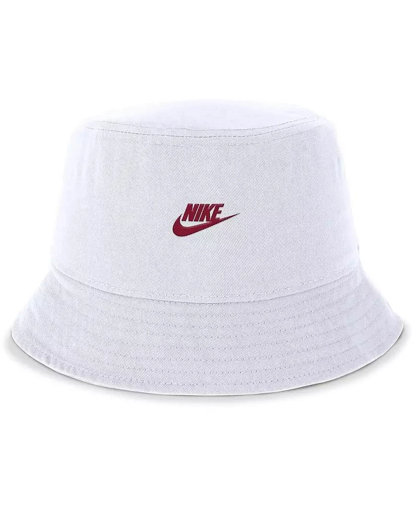 NIKE Men's White Alabama Crimson Tide Legacy Apex Bucket Hat 2