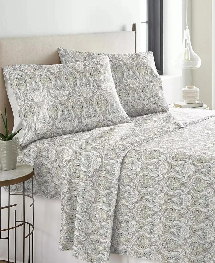 Pointehaven Heavy Weight Cotton Flannel Sheet Set, Full 1