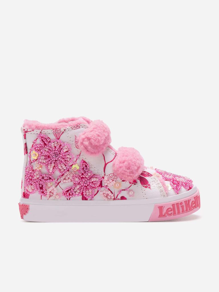 Lelli Kelly Lelli Kelly Girls Brooke Mid Baseball Boots in White