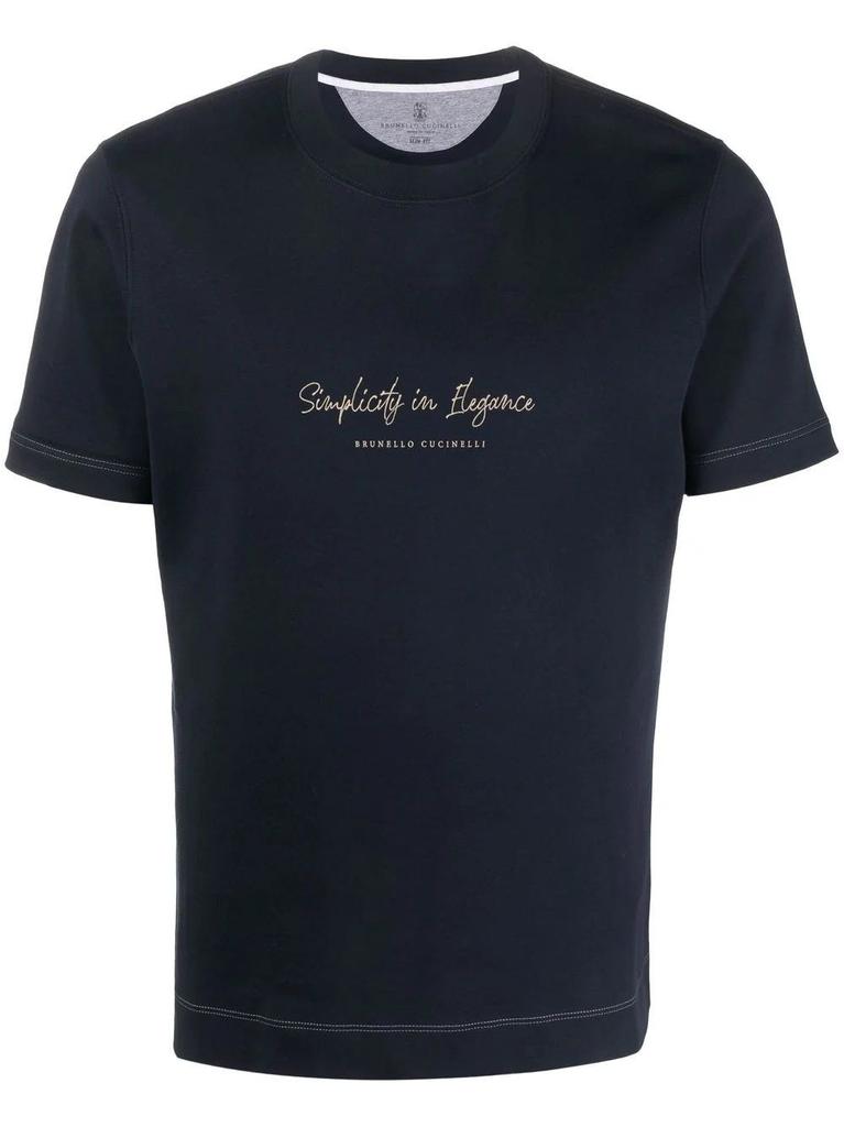 NA Blue Simplicity in Elegance T-shirt