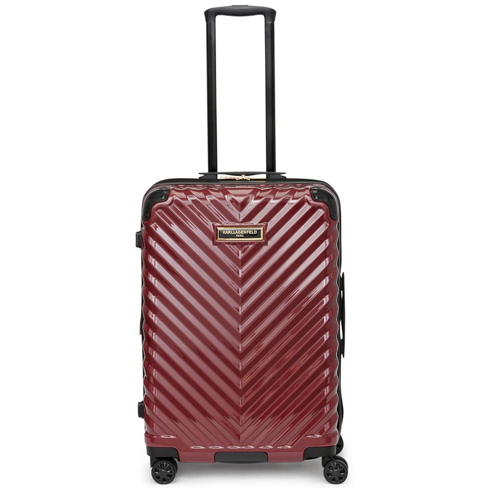 KARL LAGERFELD PARIS Karl Lagerfeld Chevron 25"  Hardside Spinner