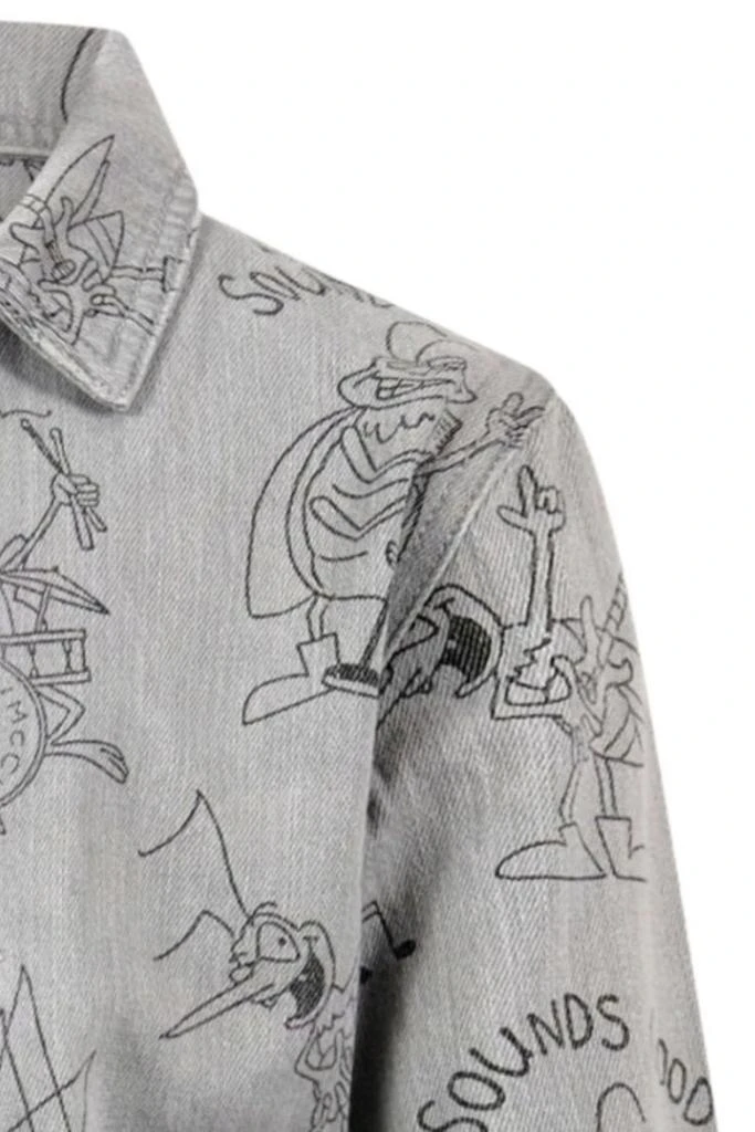 Stella McCartney Stella McCartney Kids Cartoon Print Denim Jacket 3