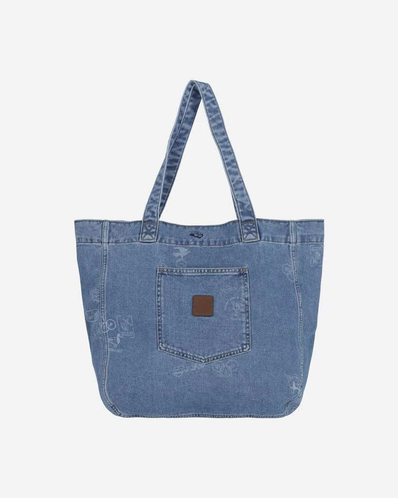 Carhartt WIP Stamp Tote Bag Blue Bleached 1