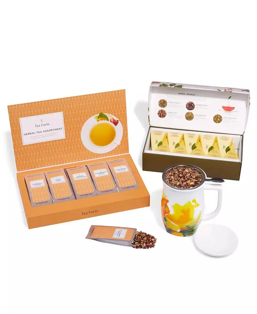 Tea Forte Herbal Escape Tea Set, 15 Piece 1