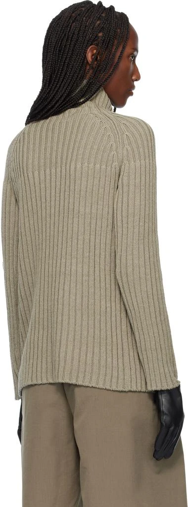 Our Legacy Khaki Column Zip Cardigan 3