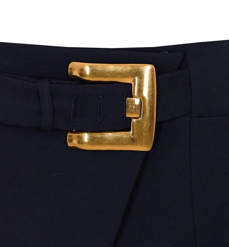 Balmain Balmain Buckle Belt Tailored Skirt 3