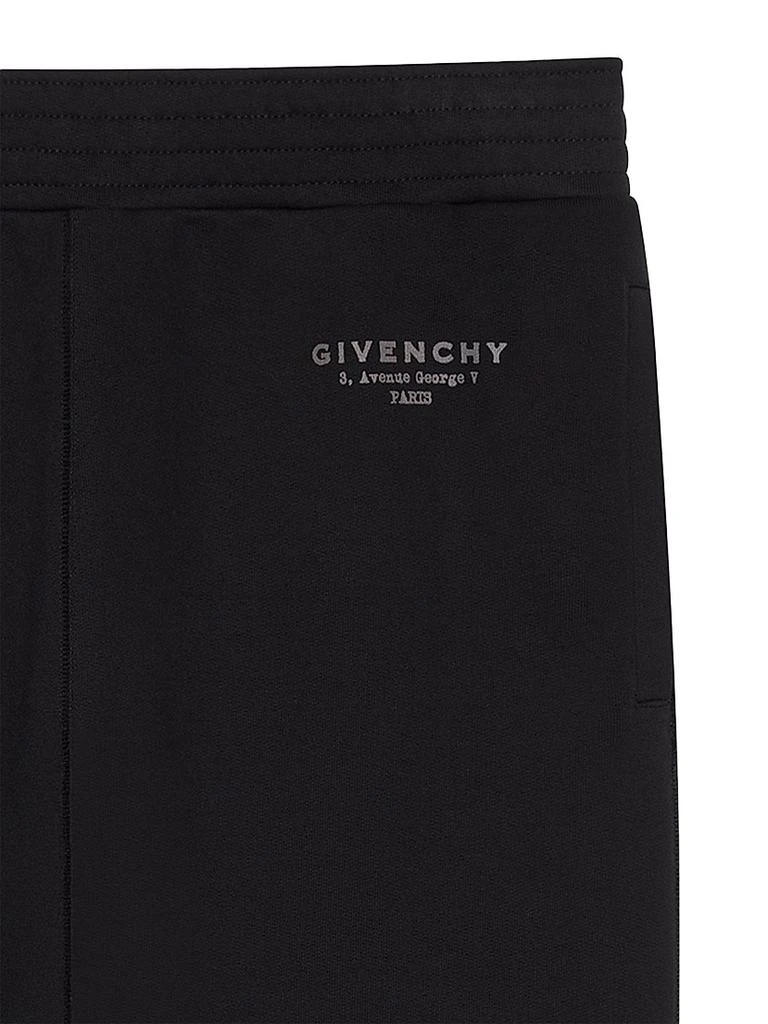 Givenchy Jogger Pants in Fleece with Stamp Print 2