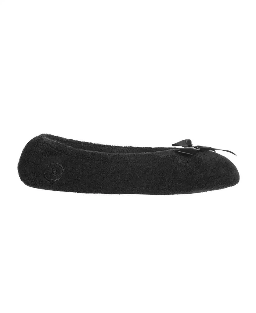 Isotoner Signature Women's Terry Indoor/Outdoor Ballerina Slippers 2