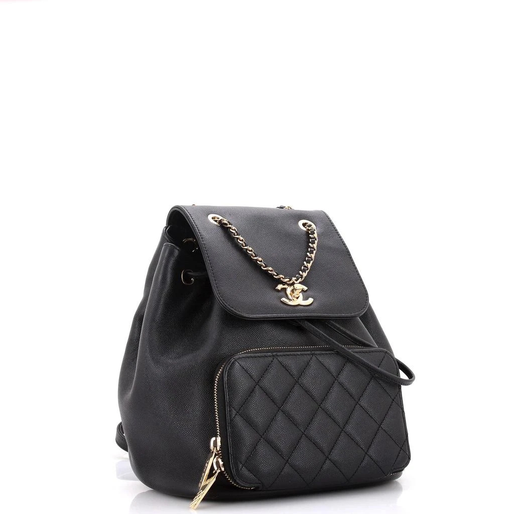 Chanel Business Affinity Backpack Caviar Small 3