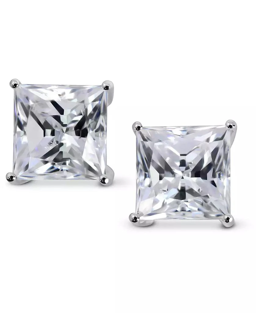 Arabella Cubic Zirconia Square Stud Earrings 1