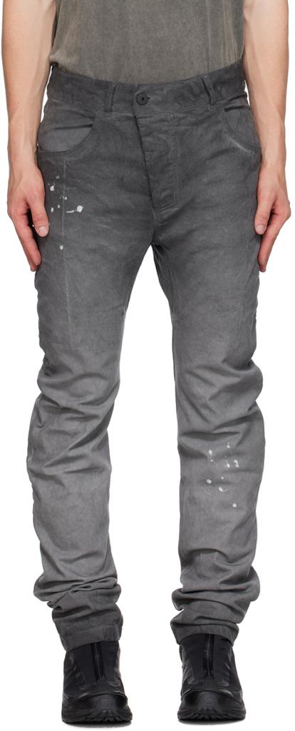 11 by Boris Bidjan Saberi Gray P1C Jeans