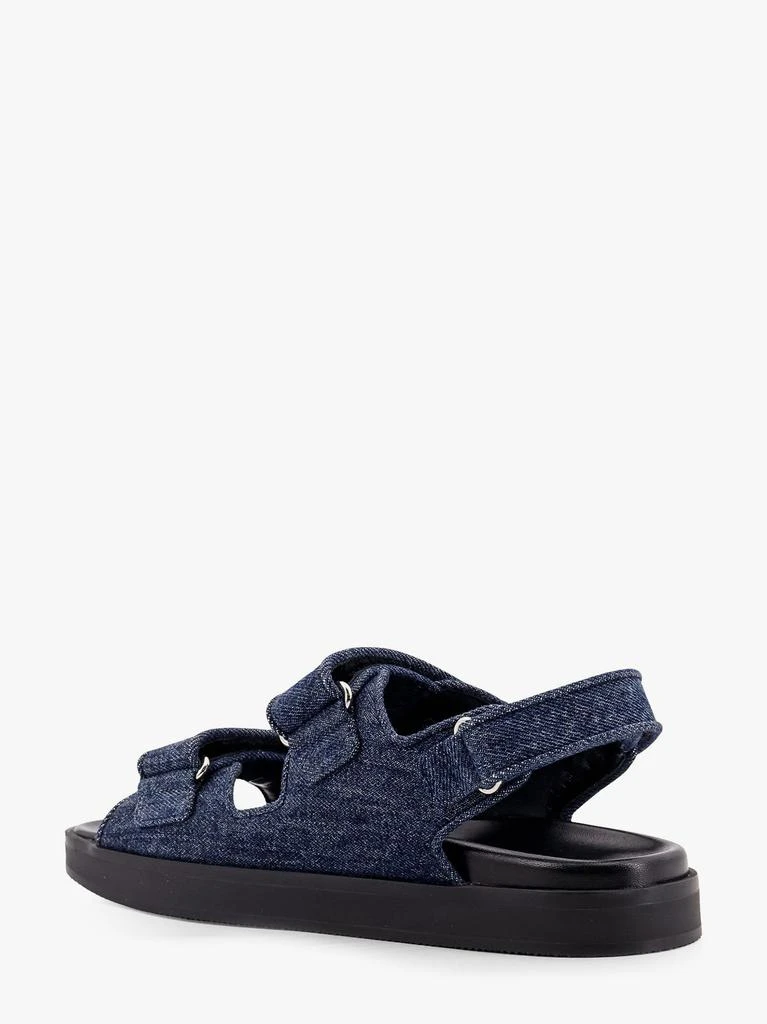 Givenchy Strap flat denim sandals 3