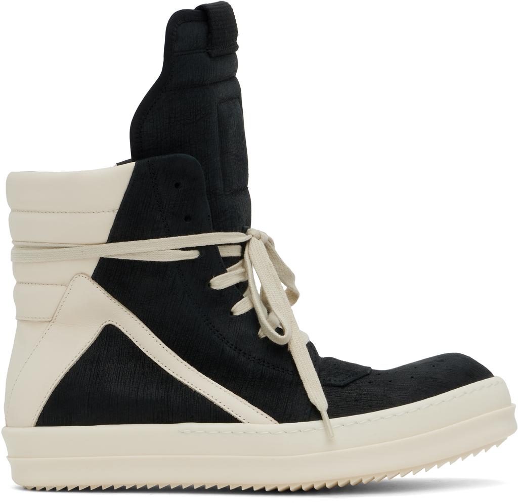 Shop Black Mega Bumper Geobasket Sneakers on Sale at BeyondStyle
