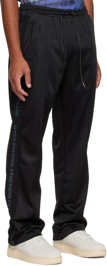 Stolen Girlfriends Club SSENSE Exclusive Black Mean Streets Lounge Pants