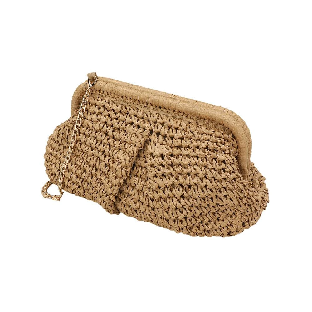 FASHNZFAB Weave Dumpling Hand Bag / Clutch / Crossbody Bag 2