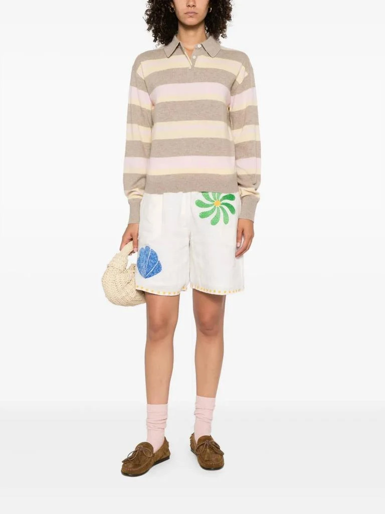 Guest In Residence Guest In Residence - Collegiate Stripe Polo