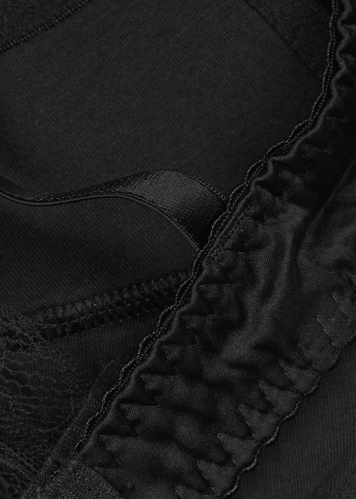 FLEUR OF ENGLAND Signature silk-blend plunge bra 4